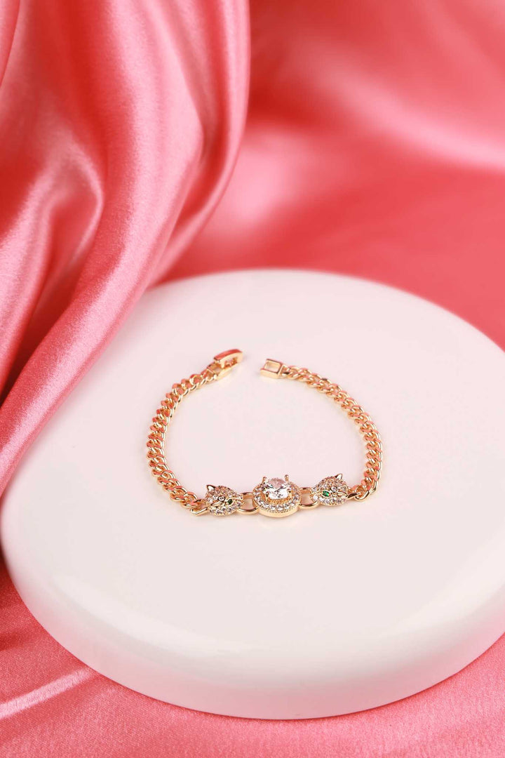 Eternal Spark Crystal Chain Bracelet