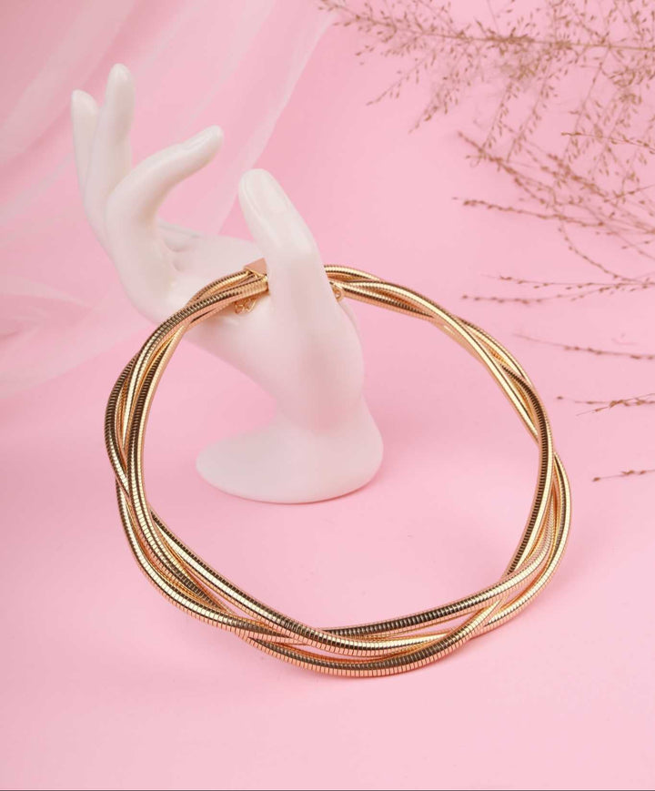 Twilight Elegance Twisted Choker Necklace