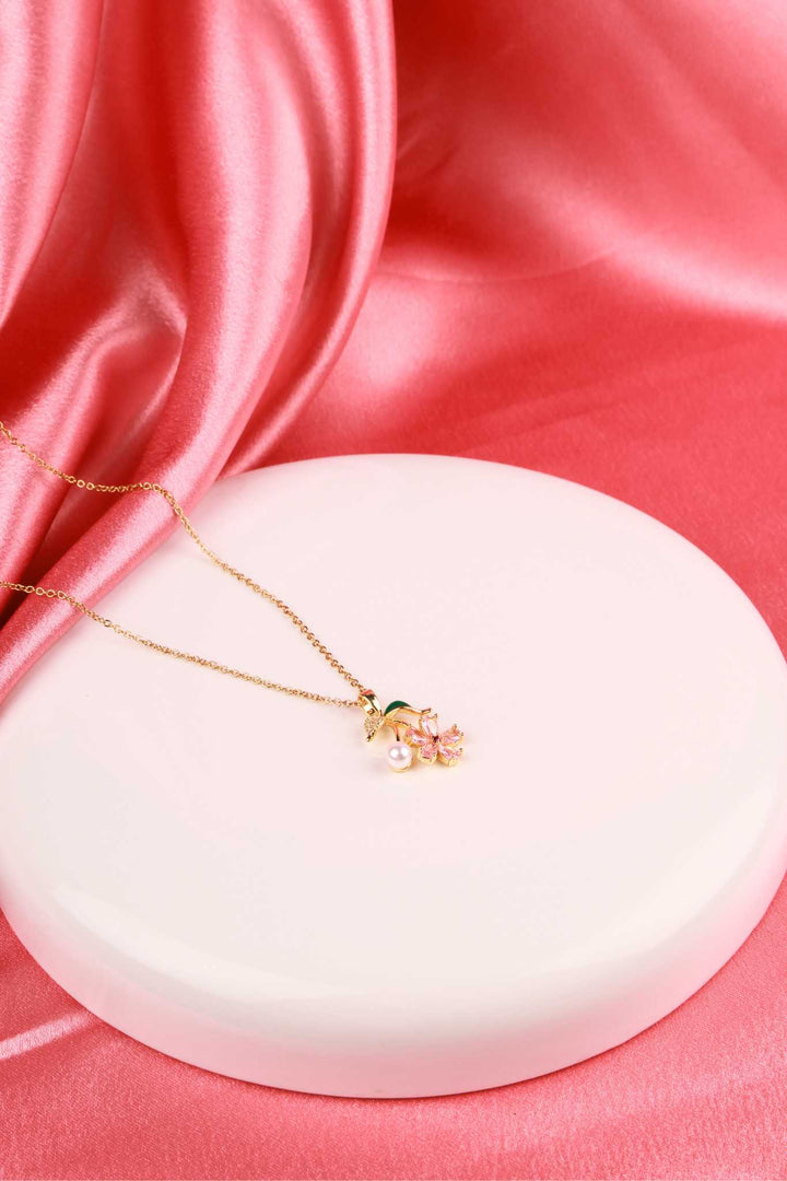 Bloom Charm Floral Pendant Necklace