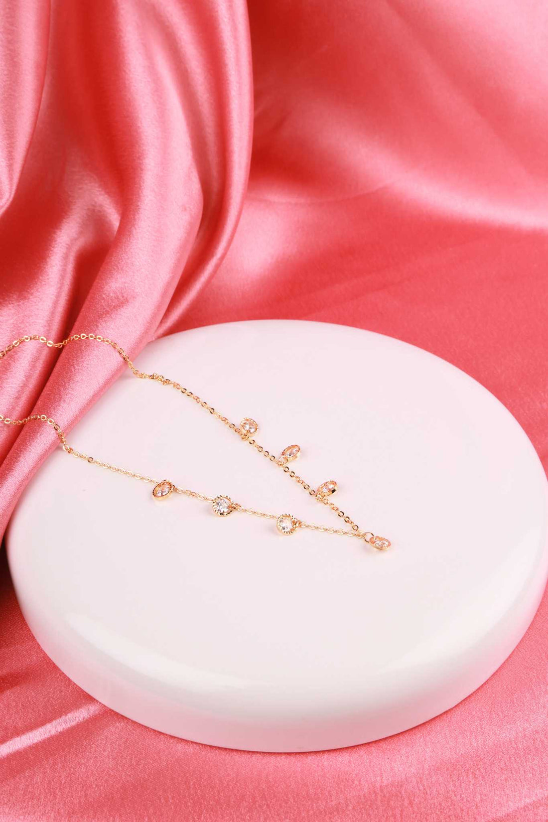 Celeste Dainty Stone Necklace