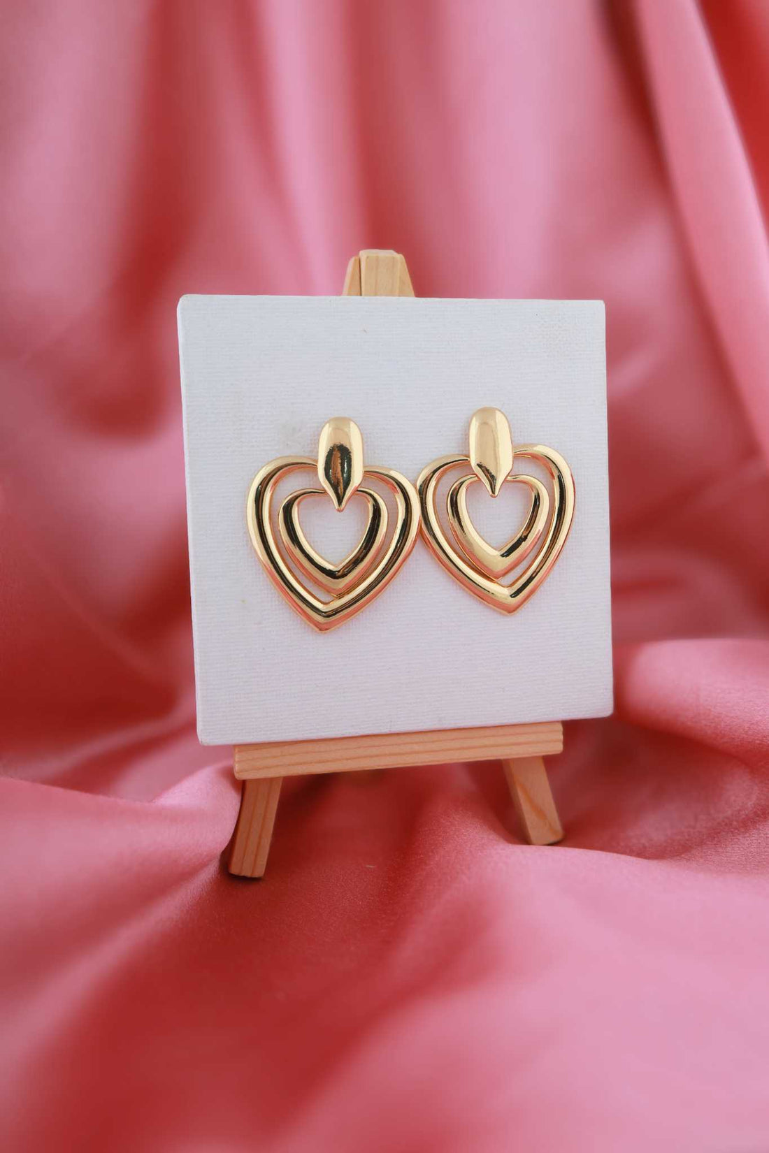 Eternal Love Heart Earrings