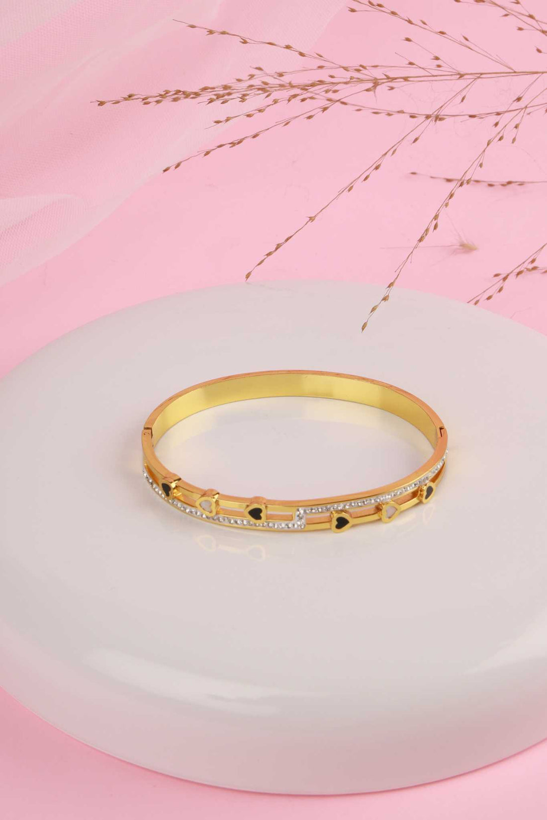 Eternal Hearts Diamond Kada