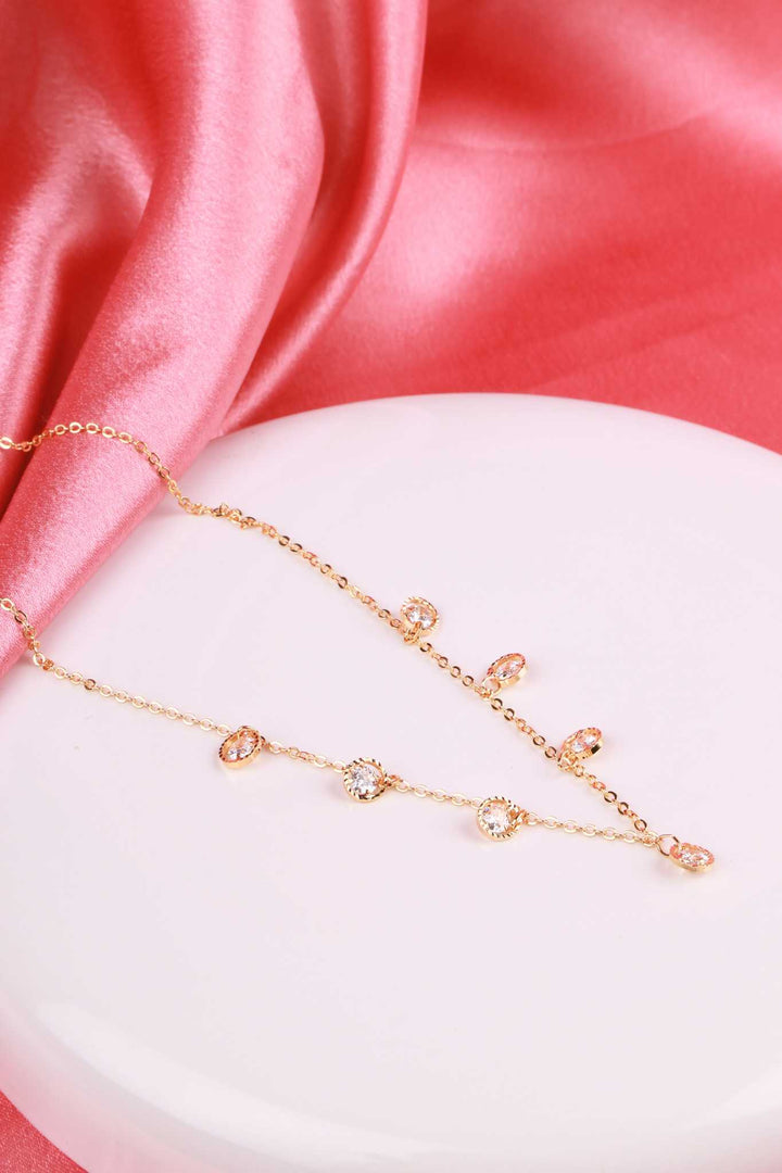 Celeste Dainty Stone Necklace