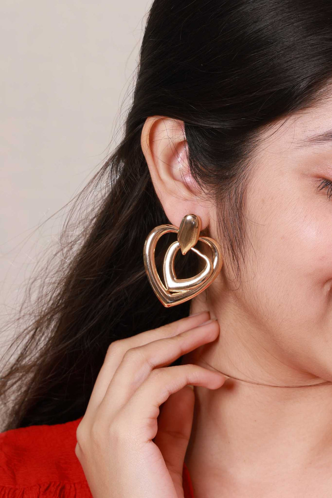 Eternal Love Heart Earrings
