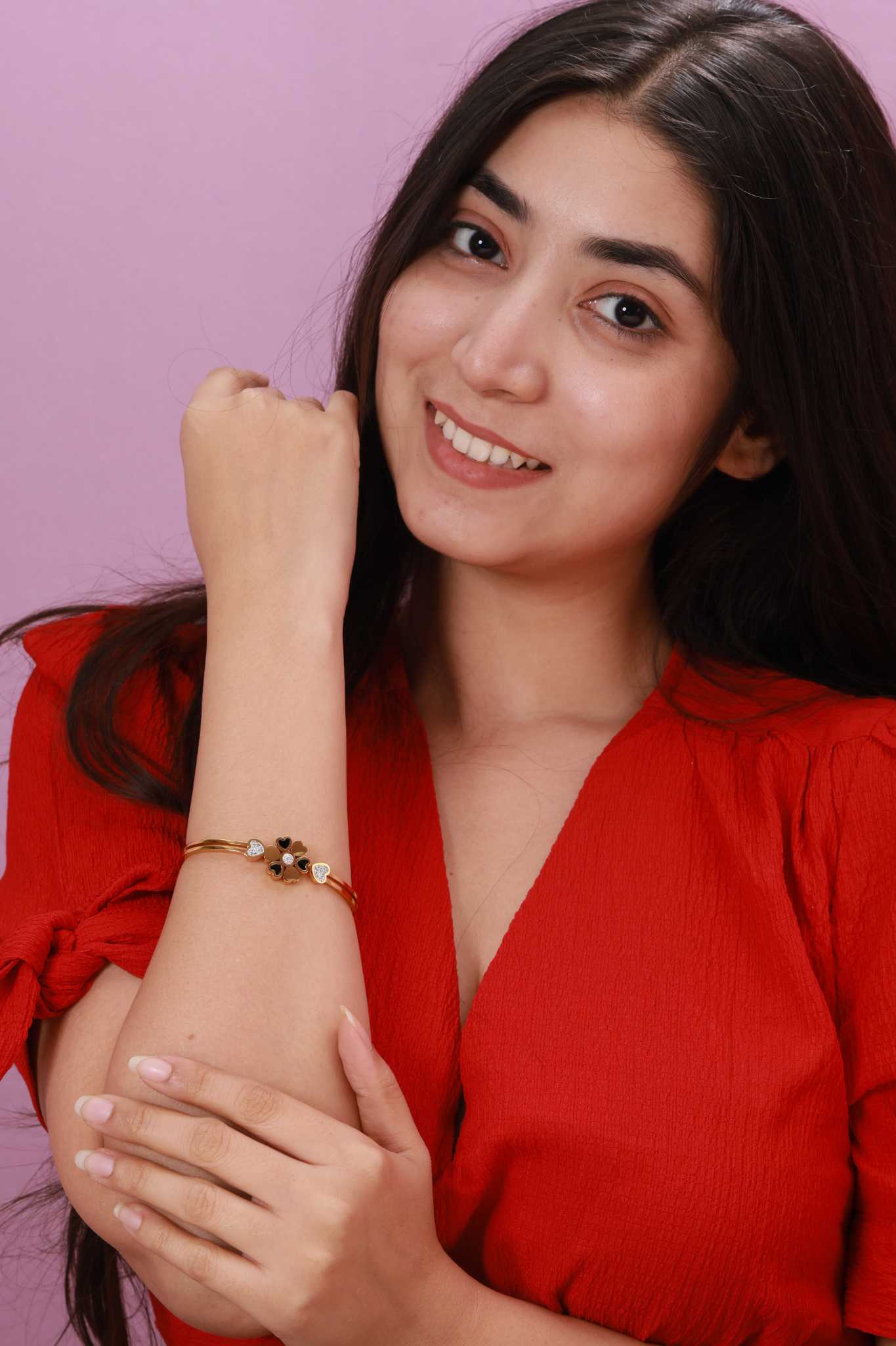 Charm of Petals & Hearts