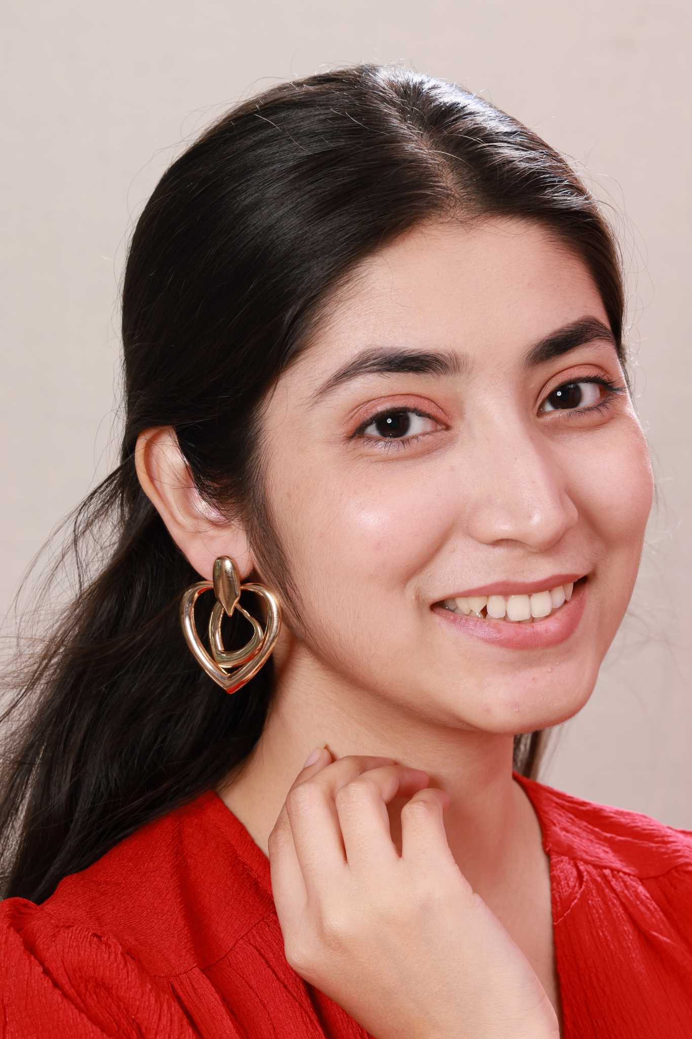 Eternal Love Heart Earrings