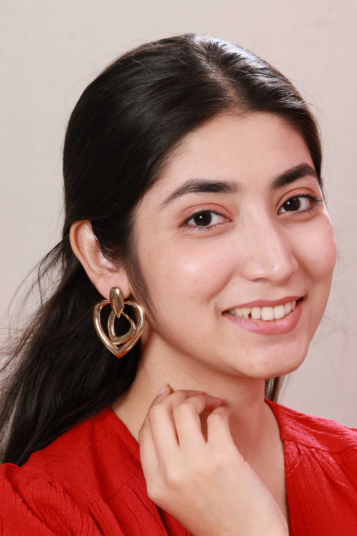 Eternal Love Heart Earrings