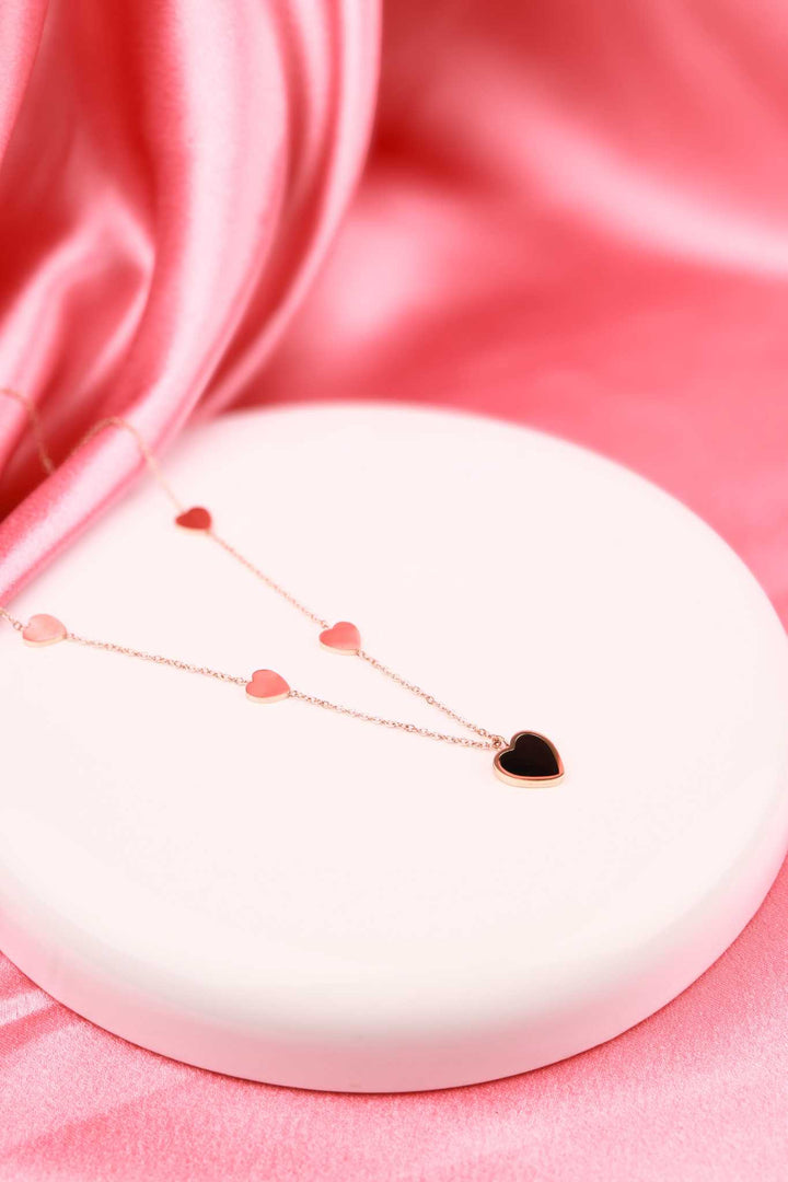 Eternal Hearts Dual-Tone Necklace