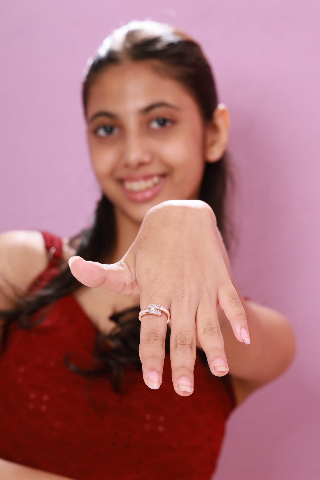 Rosegold Plated Ring